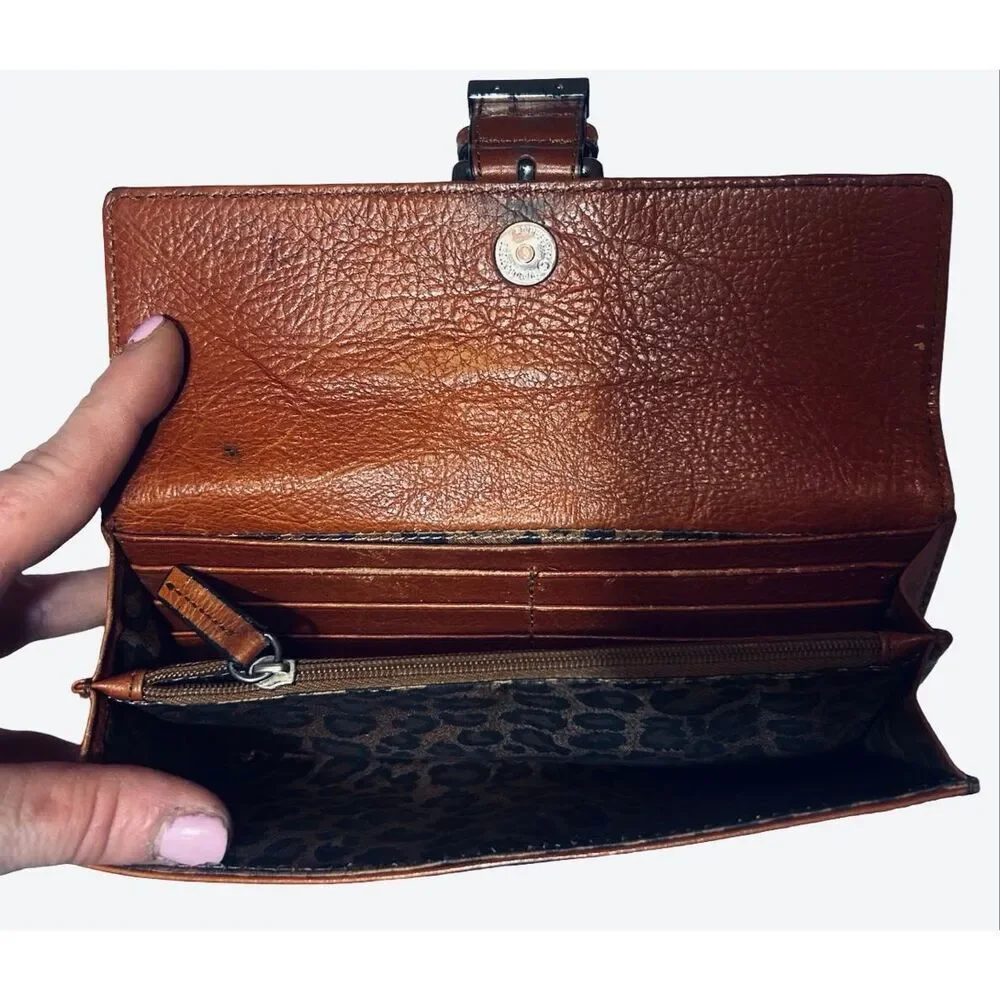 Karen Millen Vintage Leather Wallet